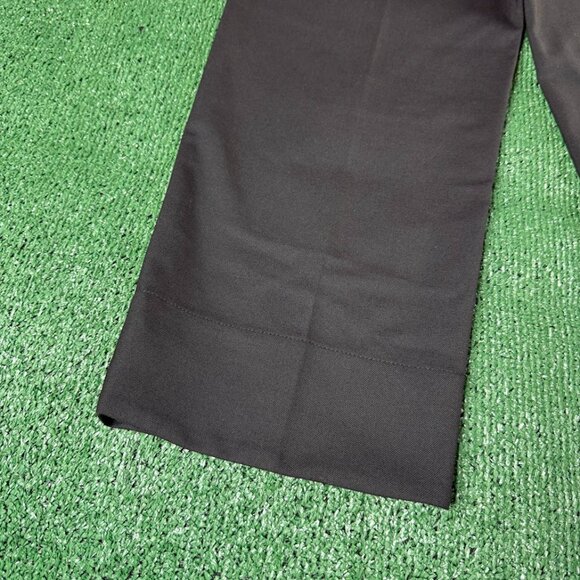 Club Monaco High Rise Enamel Ring Wool Blend Black Crop Trouser Pants Size 8 NEW - Picture 12 of 13